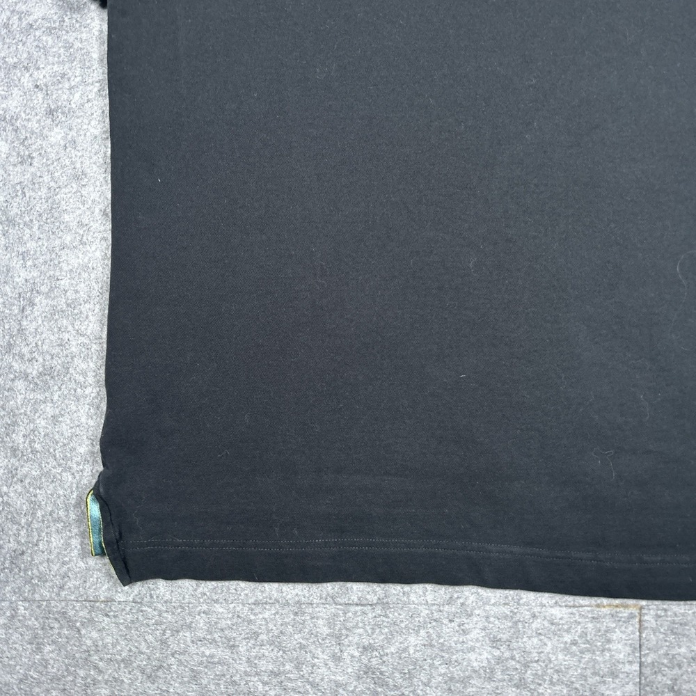 Robert Graham Polo Shirt Men's Size 2XL Black Collared Preppy Short Sleeve - Picture 11 of 13